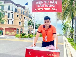 MUA TRƯỚC HẠ TẦNG LÃI SAU CAO TỐC - AGORA CITY chỉ từ 660 Tr/112m2 giao nển & sổ ngay.Vũ