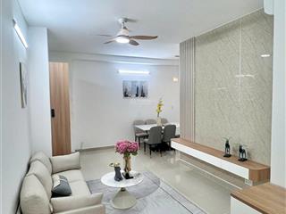 Bán nhà mới + decor 2pn 2wc 88m2 belleza, sổ hồng, nội thất đẹp, tầng trung.  0944 266 ***  thu