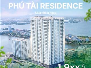 Phú tài residence căn hộ bên sông mát mẻ cảnh biển mua nhà ở ngay  sổ đỏ liền tay