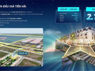 Đất nền vip nhất dự án đấu giá tại hưng yên có 2 mt trực diện công viên 2000m2 lk5  03 lk5  04