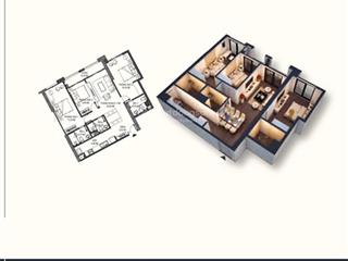 Cho thuê cc 3pn, 3wc 110m2 tại 13 lĩnh nam, sunshine palace, 14 triệu vnd