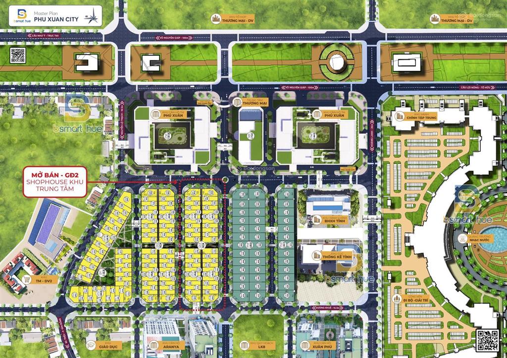 Shophouse phú xuân city  đối diện phố chợ (chợ cống mới)