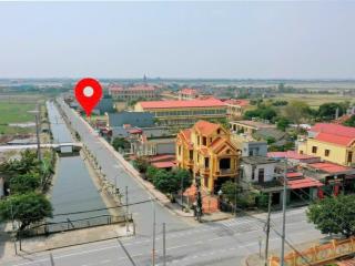 Bán lô đất 250m2 mặt tiền 10m tại quất lâm,giá 1.3 tỷ/lô,gần trường học học đường trục chính 10m
