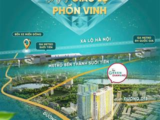 Căn hộ giá tốt liền kề metro số 1 và làng đại học quốc gia