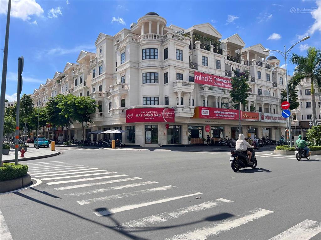 Nhà phố cityland park hills mặt tiền phan văn trị & nguyễn văn lượng, view công viên tttm giá tốt