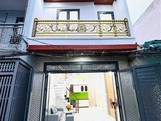 Nhà mới đẹp hẻm thoáng  ngay lê văn quới  ngã tư 4 xã sổ đẹp hoàn công đủ