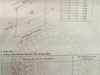 Chính chủ bán ạ, cọc 3 tháng công chứng (chờ lên thổ)