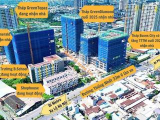 Bcons city tháp emerald căn góc tầng trung 56m2 giá 2.6 tỷ
