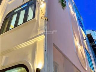3 tầng  nhà mới  30m2  gần mặt tiền hồ văn huê  phú nhuận  giá 5.95 tỷ