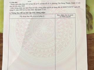 Bán đất quận 12 , ngay chợ cây sộp , khu dân cư an sương , sổ hồng riêng