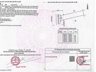 Cần bán đất trung tâm cam hiệp bắc, gần sân bay quốc tế cam ranh