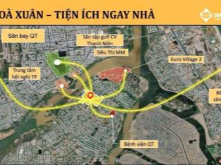 Cồn dầu hòa xuân khu đô thị kiểu mẫu đà nẵng  sổ đỏ sẵn, đầu tư sinh lời cao, vị trí cực đẹp