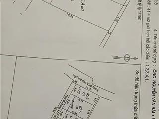 BÁN ĐẤT 41.5M² NGÕ 200 VĨNH HƯNG - CÓ NHÀ CẤP 4.
