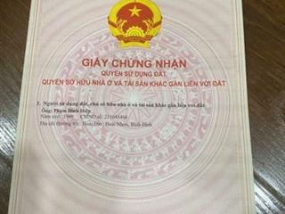CHÍNH CHỦ CẦN BÁN LÔ ĐẤT THỔ CƯ TOÀN BỘ, GẦN CHỢ, GẦN BỆNH VIỆN 158M2 THỔ CƯ
