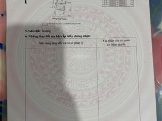Đất thổ cư dt cấp sổ 90,7m2 ( dt sử dụng 112m2) 1032 đường hùng vương, p.nhơn phú, tp.quy nhơn