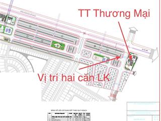 Đẹp nhất cienco5 tân lập đan phượng hai căn góc lk đối diện trung tâm thương mại