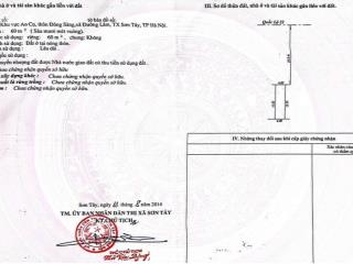 Bán đất mặt tiền quốc lộ 32, 4,2 tỷ, 60m2, giá siêu hời! hot!