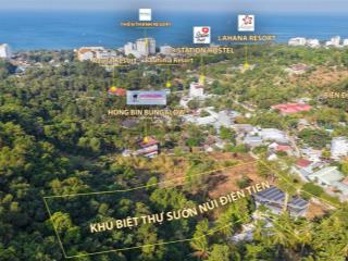 Siêu phẩm khu biệt thự lưng núi mặt hướng biển phú quốc