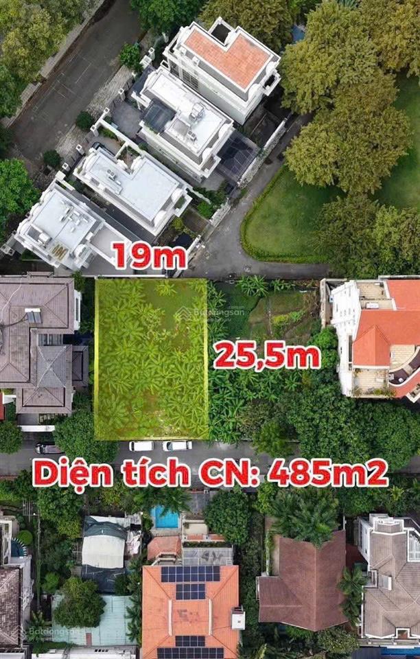 Sở hữu khuôn đất 485m2 rất đẹp 2mt compound nguyễn văn hưởng dt20x25m giá 93 tỷ tl