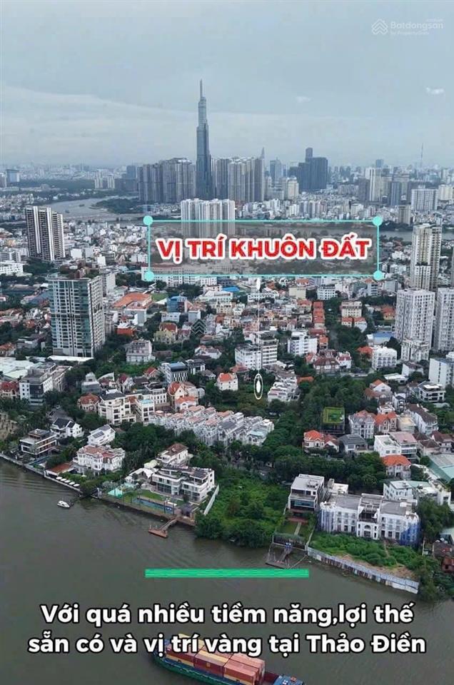 Sở hữu khuôn đất 485m2 rất đẹp 2mt compound nguyễn văn hưởng dt20x25m giá 93 tỷ tl