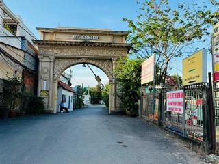 Khuôn đất biệt thự 2mt compound sông riverside nguyễn duy trinh q2 dt18,4x45m(696,4) chỉ 85tr/m2