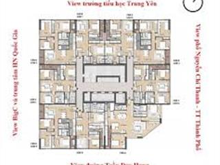 Chính chủ cần bán căn hộ chung cư 216 the sunmit trần duy hưng dt 114 m2 .