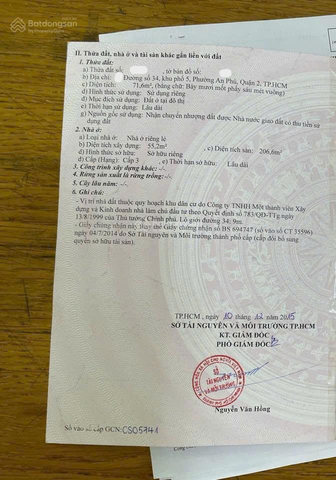 Bán nhà góc 2 mt p. an phú, q2, giá 17,5 tỷ tl, dt  95,6m2. có thang máy, full nội thất