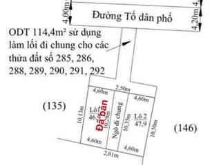 Bán đất tại chợ hương, dương kinh, hải phòng, giá cực chất 1,38 tỷ, 48m2
