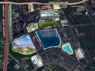 Căn hộ 2pn+ kính cong view hồ ở dự án lumiere orient pearl cao cấp nhất tại vinhomes ocean park 1