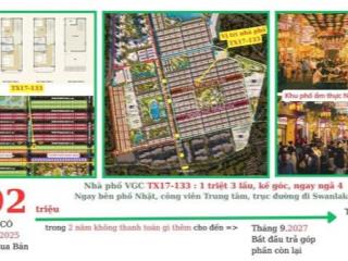 Chỉ gần 600 triệu sở hữu ngay căn nhà phố 60m2 của siêu dự án vinhomes green city