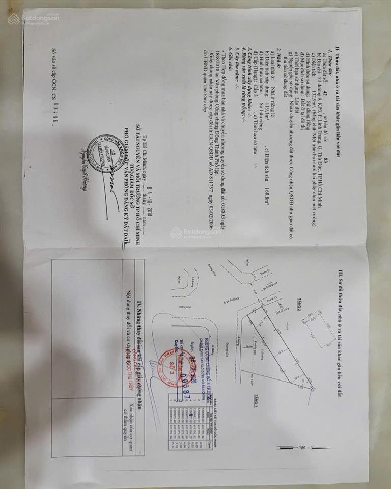 Cần bán gấp  ngộp ngân hàng  mặt tiền đường 9  linh trung  132m2  1 trệt 1 lầu