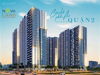 Căn hộ 2pn view sông giá tốt nhất dự án victoria village quận 2 novaland