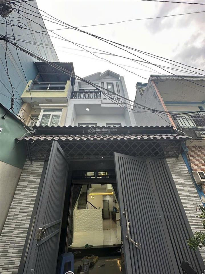 Bán nhà 4 tầng 4pn, shr, dt 4x14m, đ. lê văn thọ, p9, gò vấp, giá 6tỷ tl