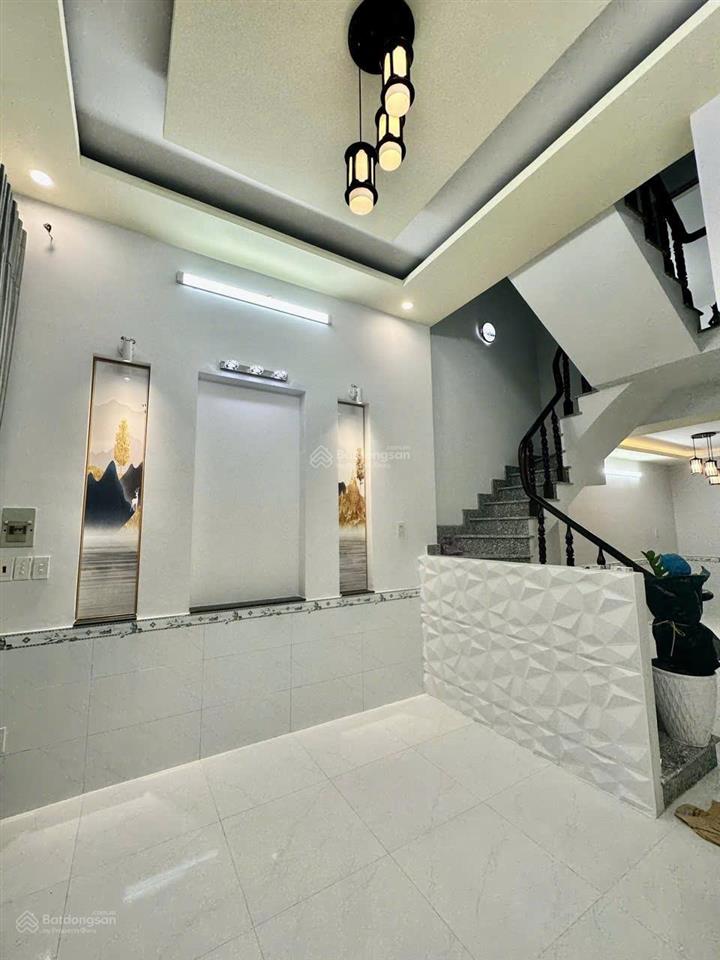 Bán nhà 4 tầng 4pn, shr, dt 4x14m, đ. lê văn thọ, p9, gò vấp, giá 6tỷ tl