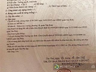 93. mặt tiền hiền vương 90m2  nhà c4 tiện xây mới, vị trí kinh doanh, đầu tư sinh lợi giá 8,3 tỷ