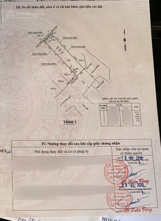 Đất đường số 1 linh xuân, thủ đức  74.1m2  cách cầu vượt linh xuân 200m  4.65 tỷ