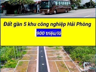 Bán đất bát trang, an lão, hải phòng giá tốt 896 triệu, 60.5m2 gần kcn tràng duệ