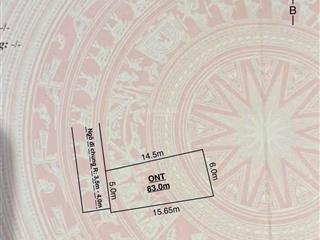 Siêu phẩm lô đất giá mềm cho nđt đoàn kết, minh tân (xã kiến minh)  diện tích 83m, mặt tiền 5m .