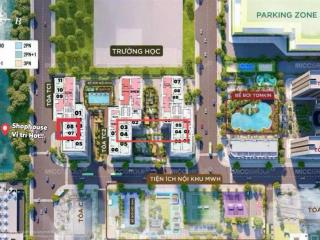 Cho thuê shophouse mặt sảnh tại vinhomes smart city, 800 nghìn/m2, 56 m2, cực hot!