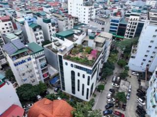 Bán tòa khách sạn phố trần thái tông 130m lô góc mt 10m giá 85 tỷ
