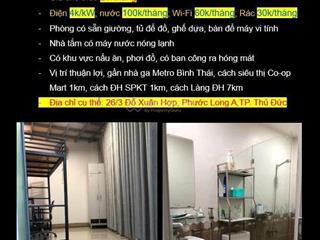 Cho sinh viên thuê phòng trọ ( chung nhà chủ)
