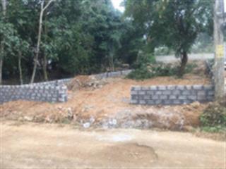 Bán đất thôn rùa, vân hoà, ba vì, hà nội. mặt tiền 5m, dt là 500m2 trong sổ tc 100m2 đất vườn 400m2
