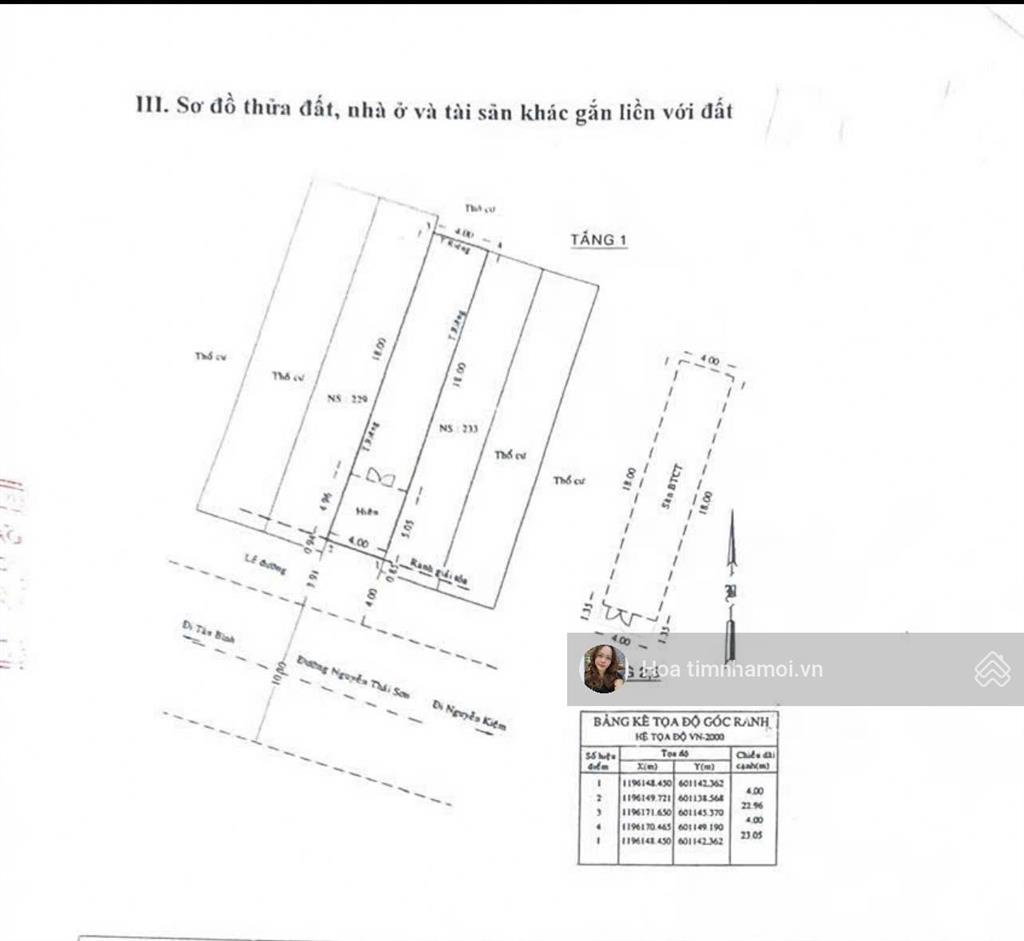 Giảm mạnh 90m2 mặt tiền đường bạch đằng  đường ra sân bay tân sơn nhất sổ hồng đẹp