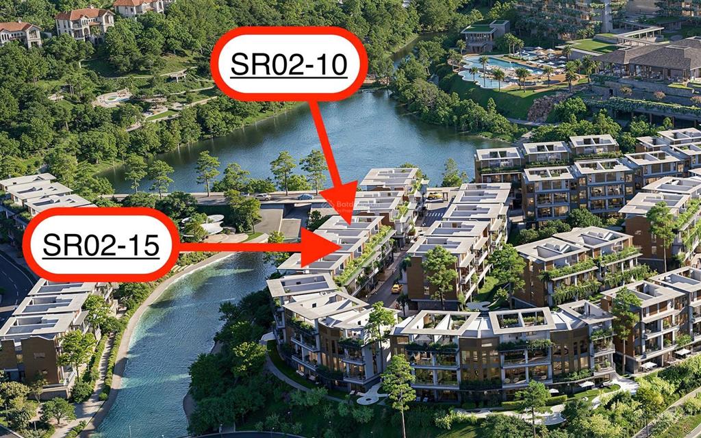 Bán căn liền kề 97,5m view suối , hồ giá 10,1 tỷ căn đẹp