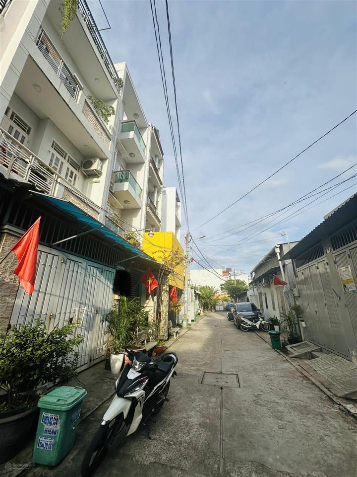 Bán gấp nhà hxh 7m 81/ huỳnh văn nghệ, cn 68.3m2 (4,3 x 16,3) p. 12, gò vấp, giá chỉ 6,5 tỷ