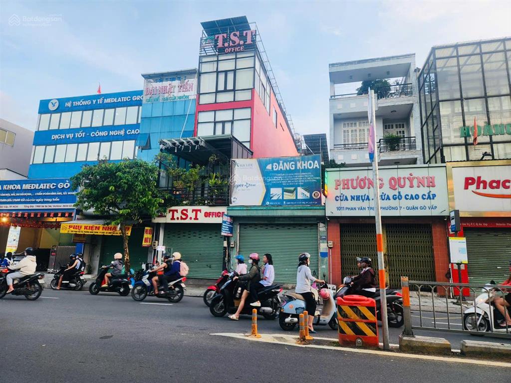 Chỉ 20 tỷ tl sở hữu ngay nhà mt đường phan văn trị, dt 4,9x26 (cn 103 m2) trung tâm sầm uất tiện kd