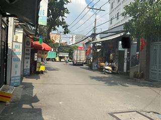 Bán đất 2 mt 6m trước sau tại hẻm 1/ phạm huy thông. dt 4x15,5 (cn 61,4m2) được xây 7 tầng, 8,75tl