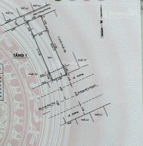 Hot !! bán lô đất 2mặt tiền, đường số 4 p7, gò vấp  thông 1 trục dqh & lđt,dt 4x17=68m2 giá 9,7 tỷ