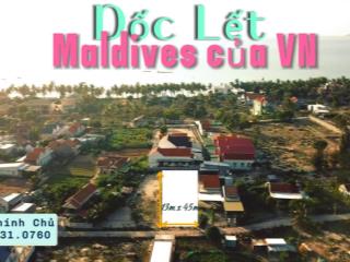 Dốc lết ođt 13 x 45 kinh doanh du lịch, sau lưng 03 resort paradise, serene, & some days of silence