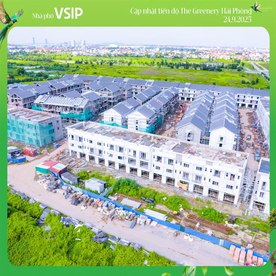 Mua nhà hôm nay nhận ngay 5 chỉ vàng tri ân khách hàng tại the greenery hải phòng